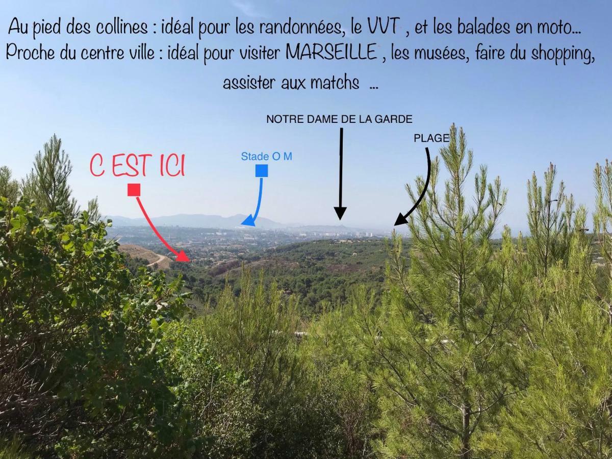 Chambre D Hotes Au Coeur Des Oliviers Marseille Exteriör bild